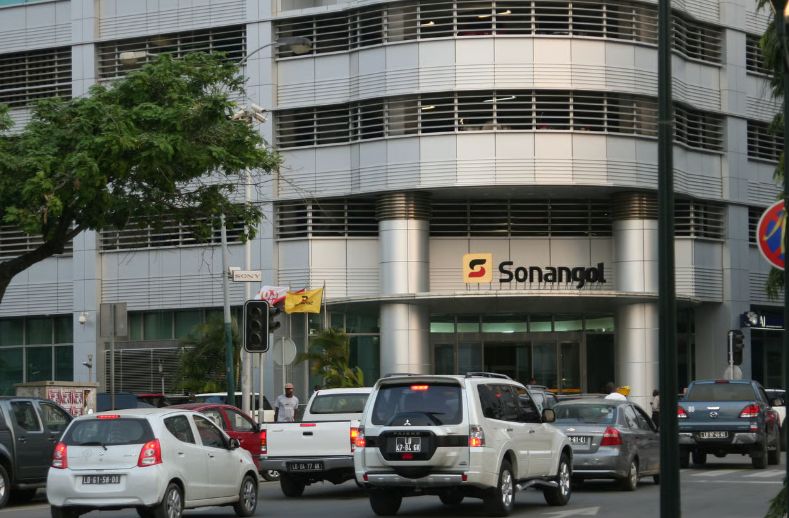 Luanda'daki Sonangol genel merkezi.