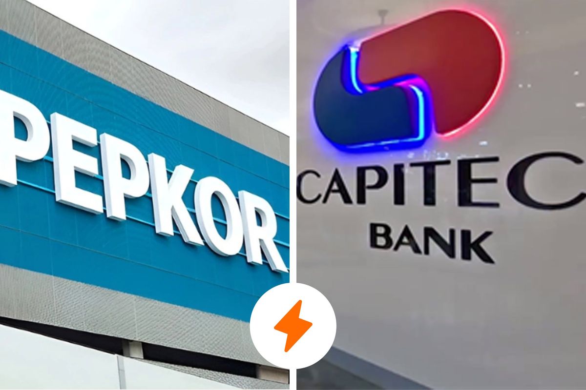 Pepcor ve Capitec Bank logoları.