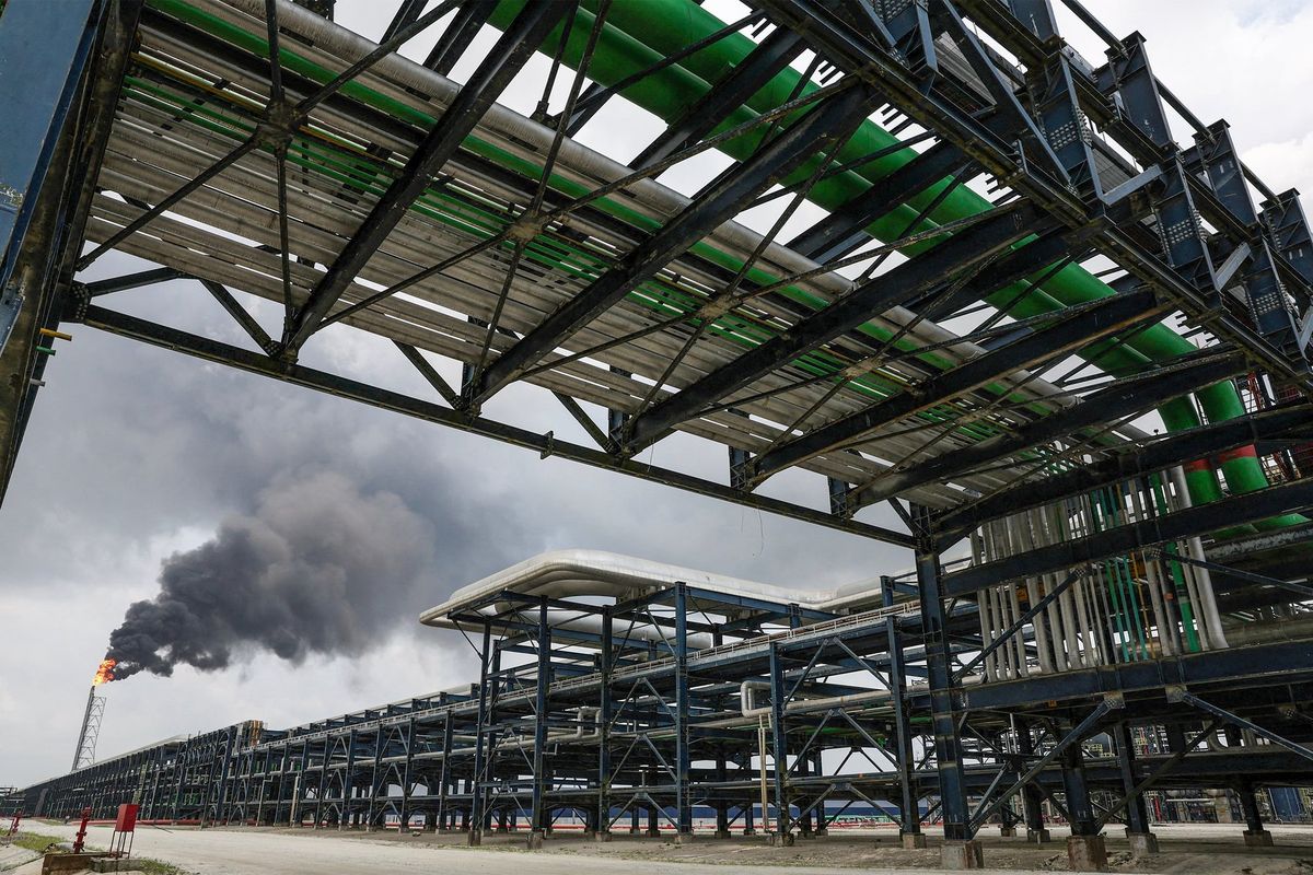 Dangote rafinerisi, Lagos, 2 Mart 2026.