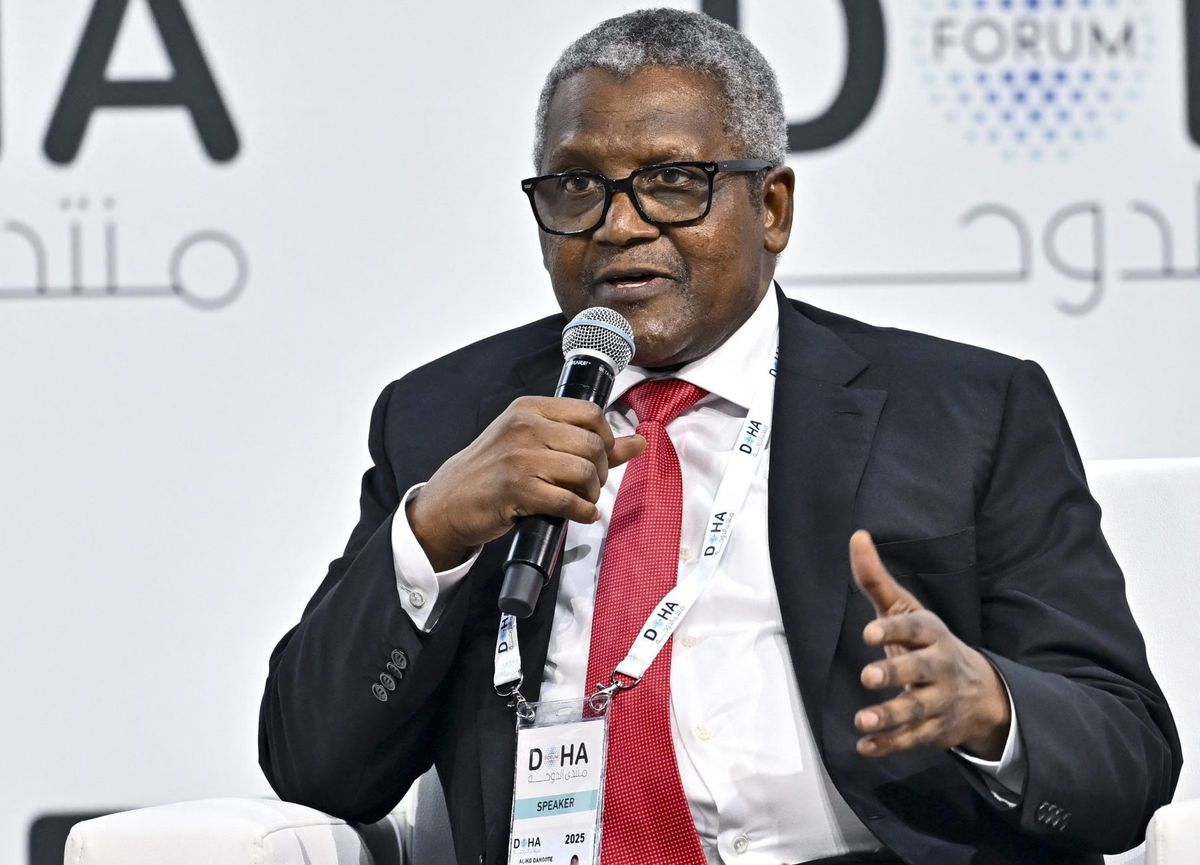 Nijeryalı iş insanı Aliko Dangote.