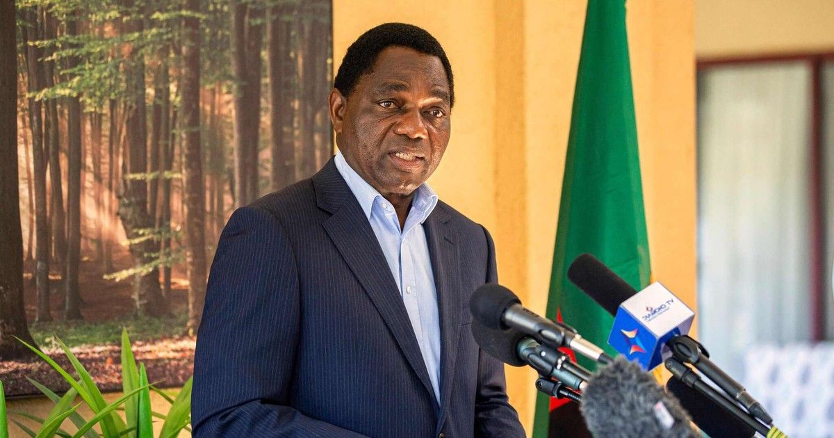 Zambiya Cumhurbaşkanı Hakainde Hichilema