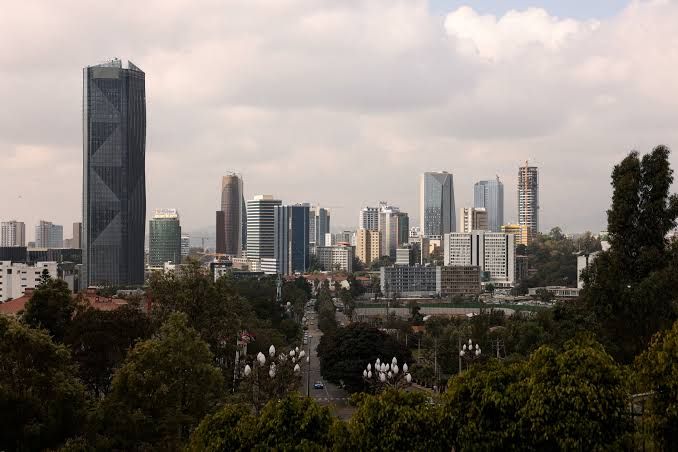 Addis Ababa, Etiyopya şehir manzarası, 19 Aralık 2025