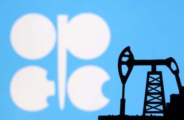 OPEC logosu, 8 Ekim 2023'te çekilmiş illüstrasyonda görülüyor