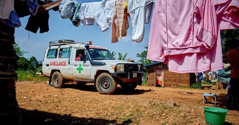 Ebola salgınıyla mücadele eden ambulans, Kongo, 24 Mayıs 2026.