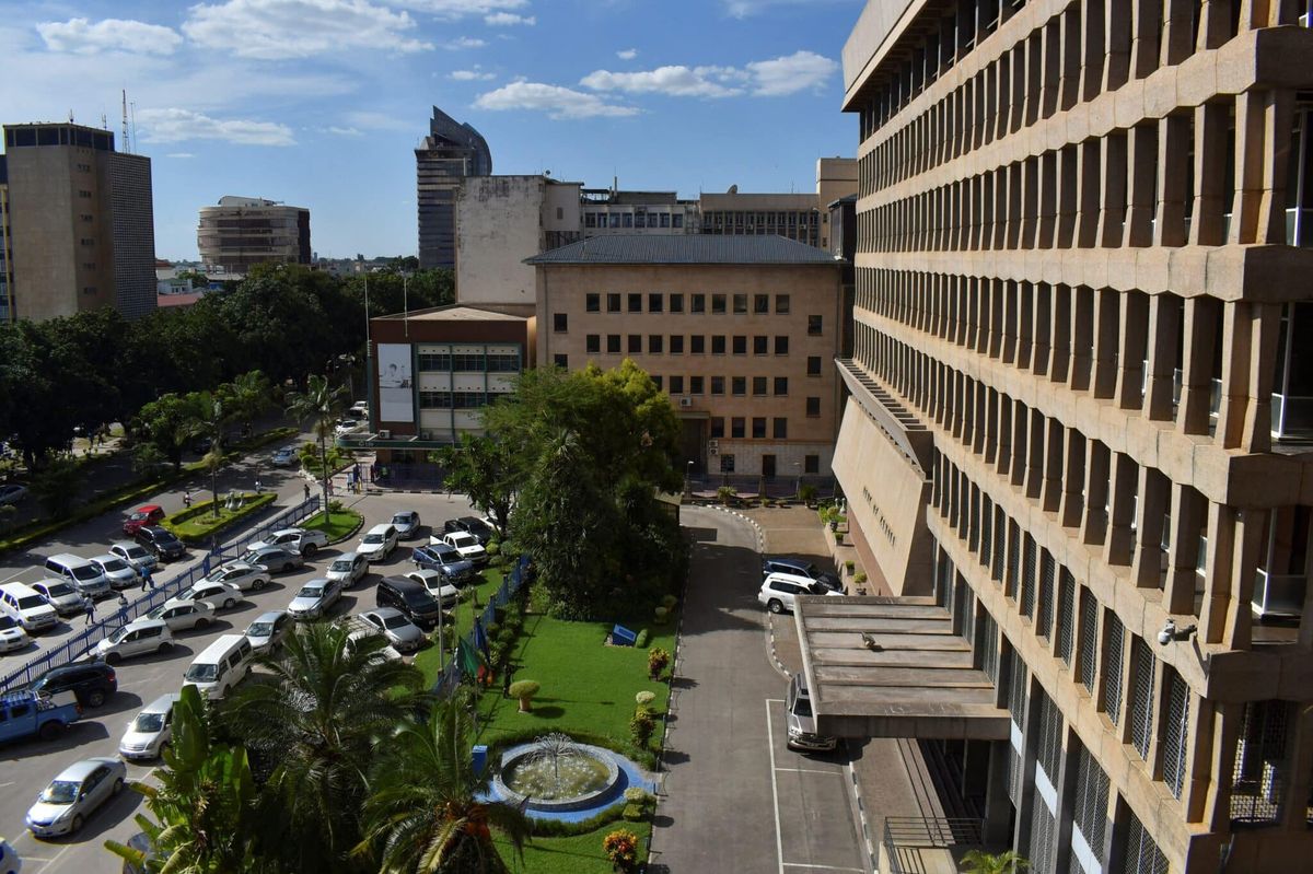 Zambiya Bankası, Lusaka, Zambiya, 23 Şubat 2024