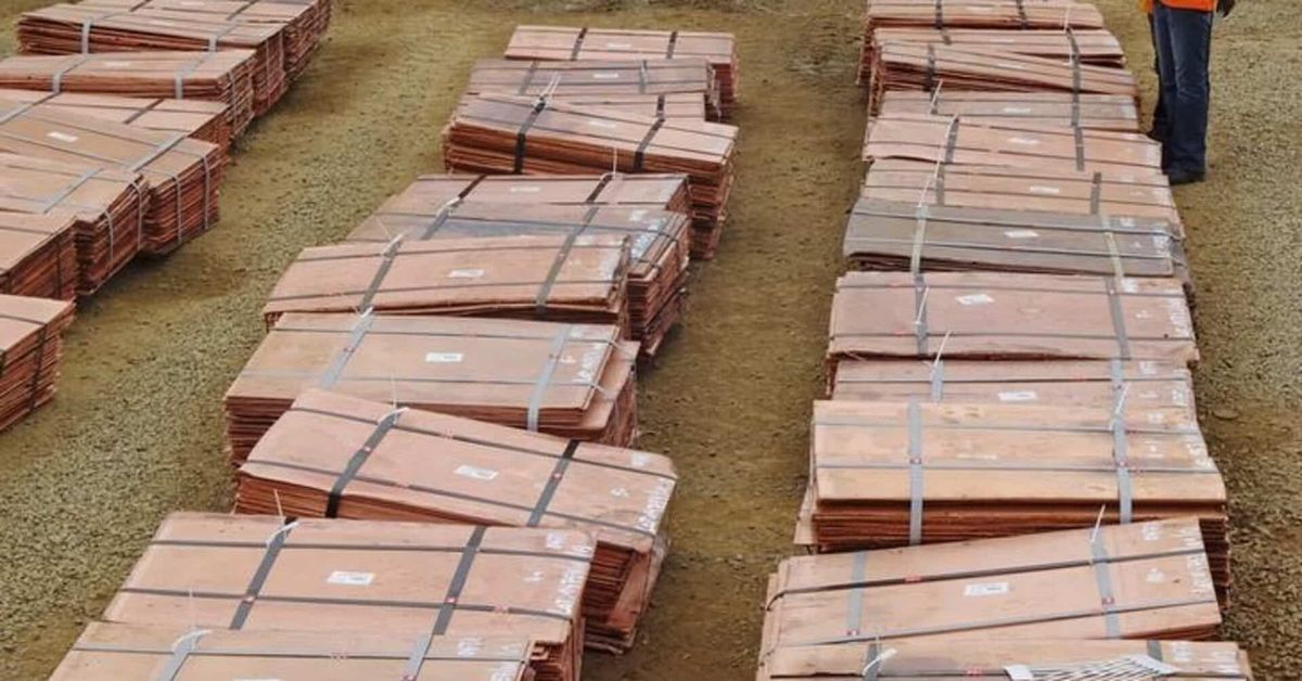 Kongo'da Tenke Fungurume bakır madeni işçileri