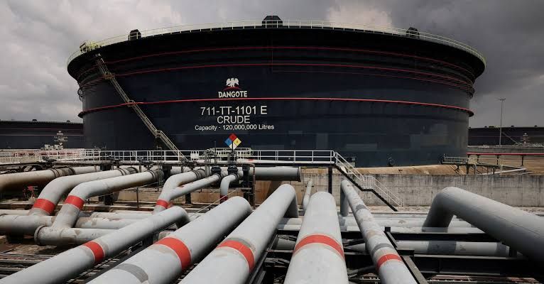 Nijerya, Lagos'taki Dangote petrol rafinerisi tesisi