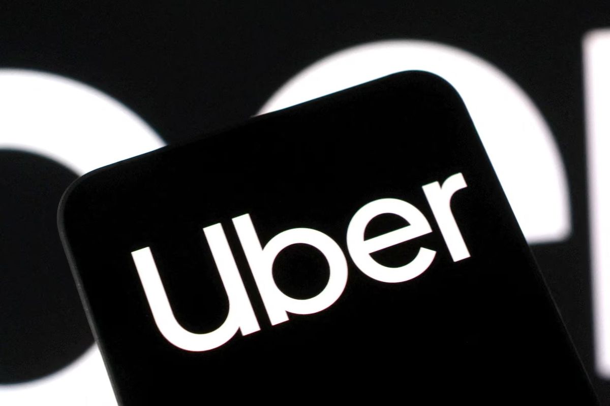 Uber logosu, 5 Ağustos 2025 tarihli illüstrasyonda görülüyor