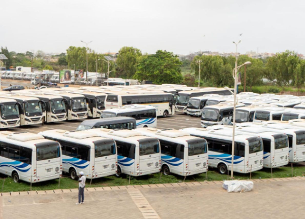 Senegal, 200 yeni otobüsle şehirlerarası ulaşımı yeniliyor