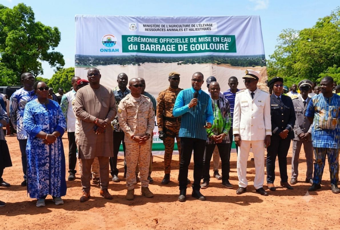 Burkina Faso, 30 yıl sonra Goulouré Barajı'nı devlet desteğiyle açtı