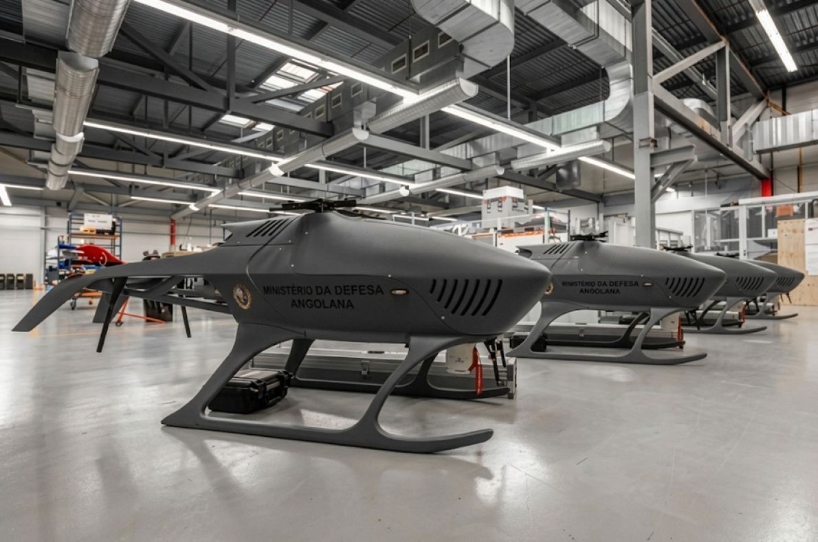 Angola, deniz ekonomisini korumak için altı deniz drone helikopteri konuşlandırdı.