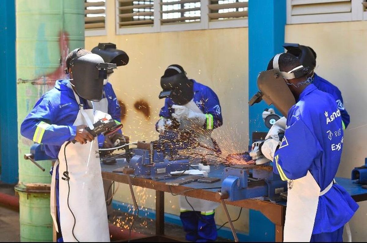 Mozambik'te Kaynak Olimpiyatları Kuzeye Yayılıyor, ExxonMobil Teknik Becerileri Destekliyor