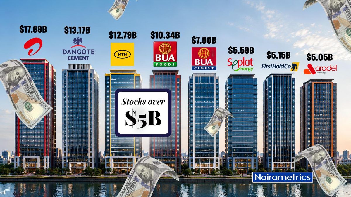 MEGACAPS: 5 milyar doları aşan tek Nijerya hisseleri